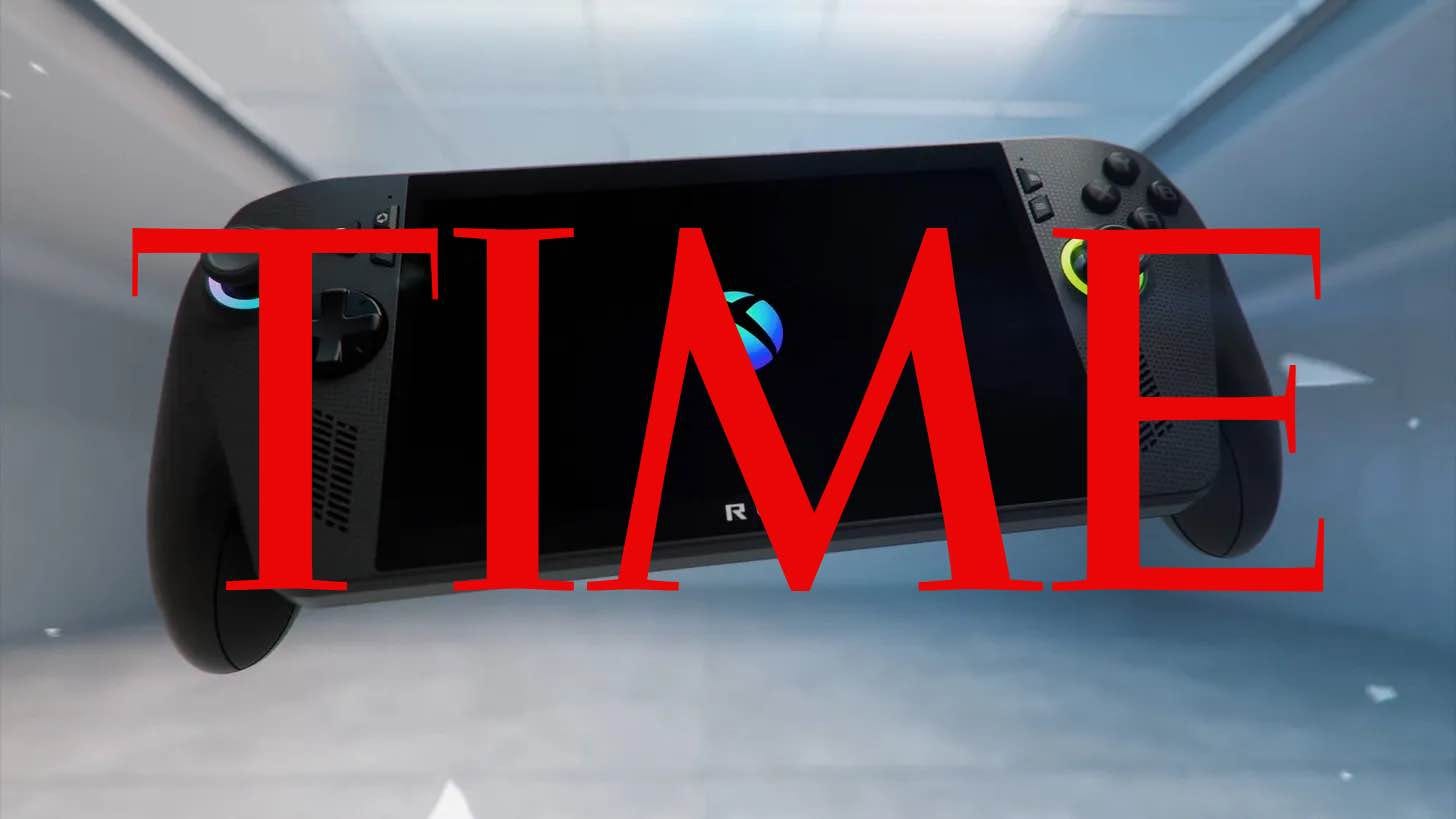 Asus ROG Xbox Ally X Time magazine Asus ROG Xbox Ally X Time magazine