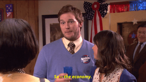 Rey Swiftwalker — Parks & Recreation 4x20 “The Debate” “We like to... Rey Swiftwalker — Parks & Recreation 4x20 “The Debate” “We like to...