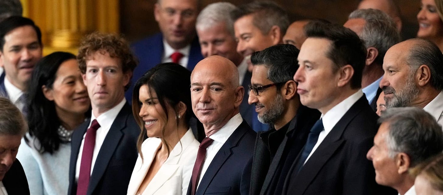 Trump wants your attention — and the world's richest men can help him