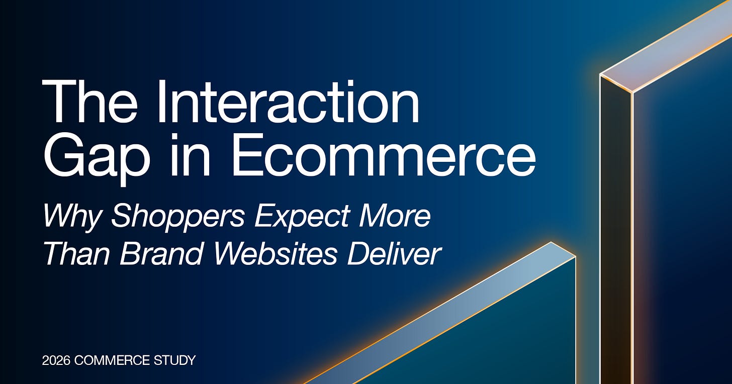 The Interaction Gap in Ecommerce