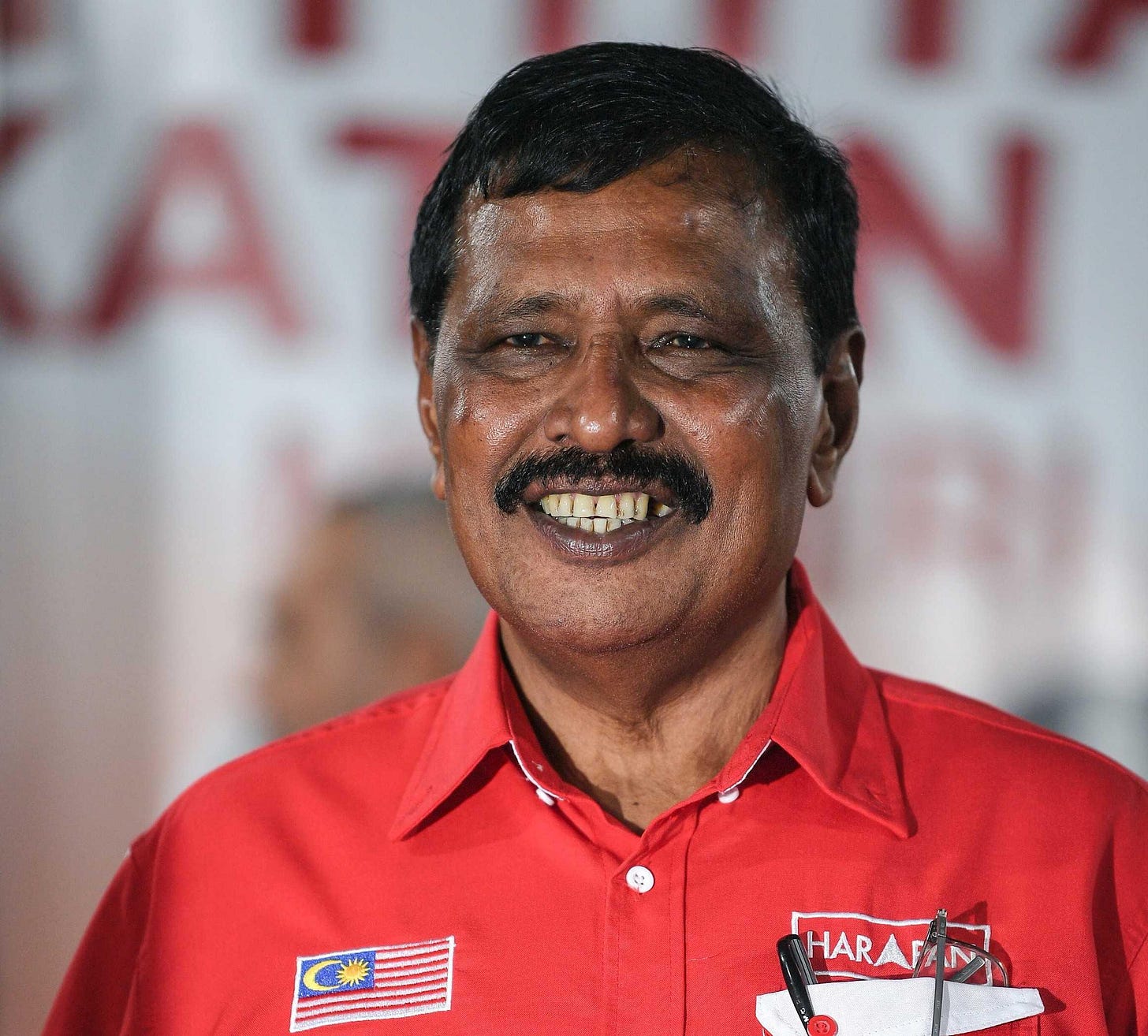 M Karupaiya, Pakatan Harapan's GE15 candidate for Padang Serai. Photo: Bernama M Karupaiya, Pakatan Harapan's GE15 candidate for Padang Serai. Photo: Bernama