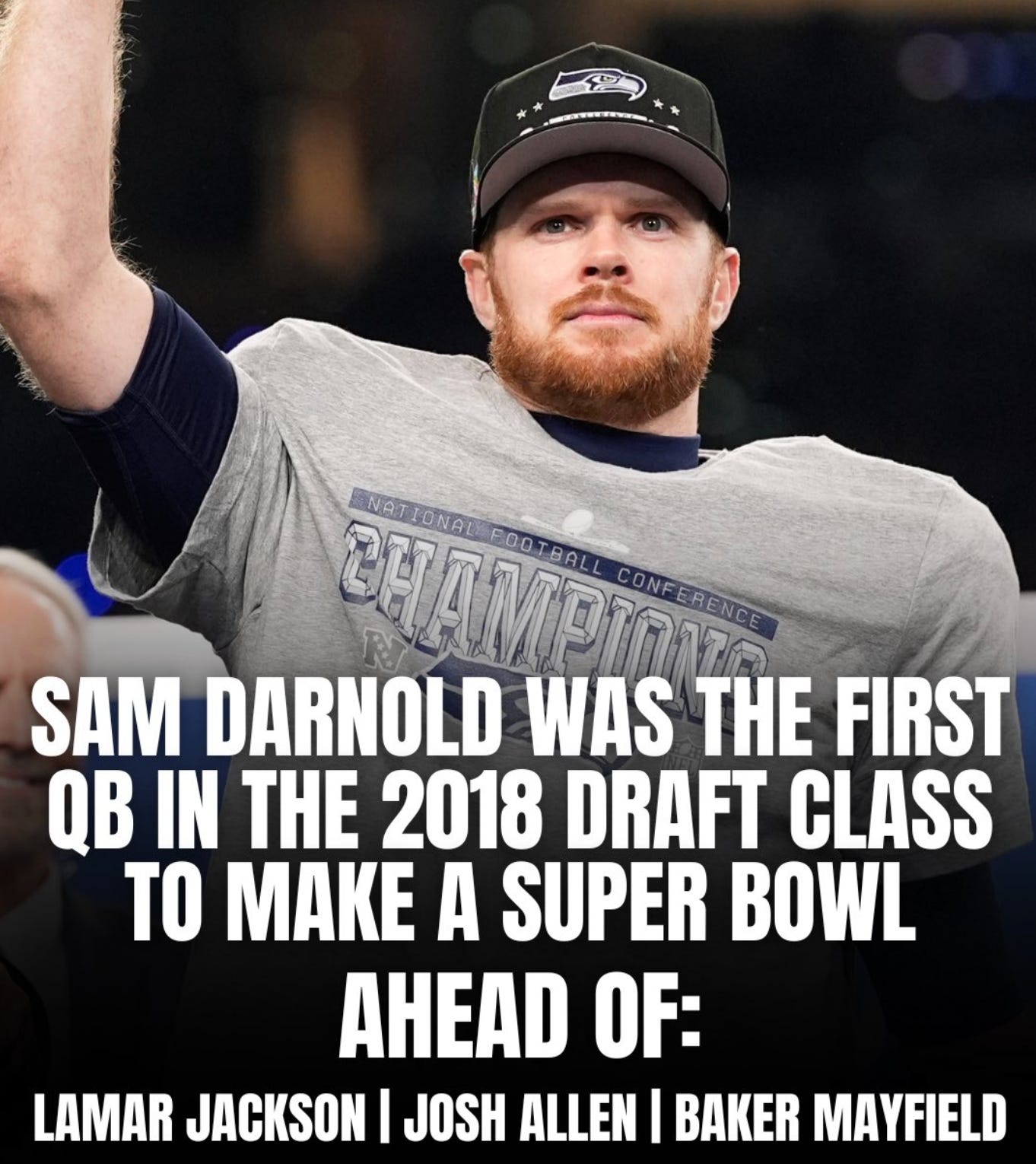 The ghosts of Sam Darnold's past must be haunted by his present and future