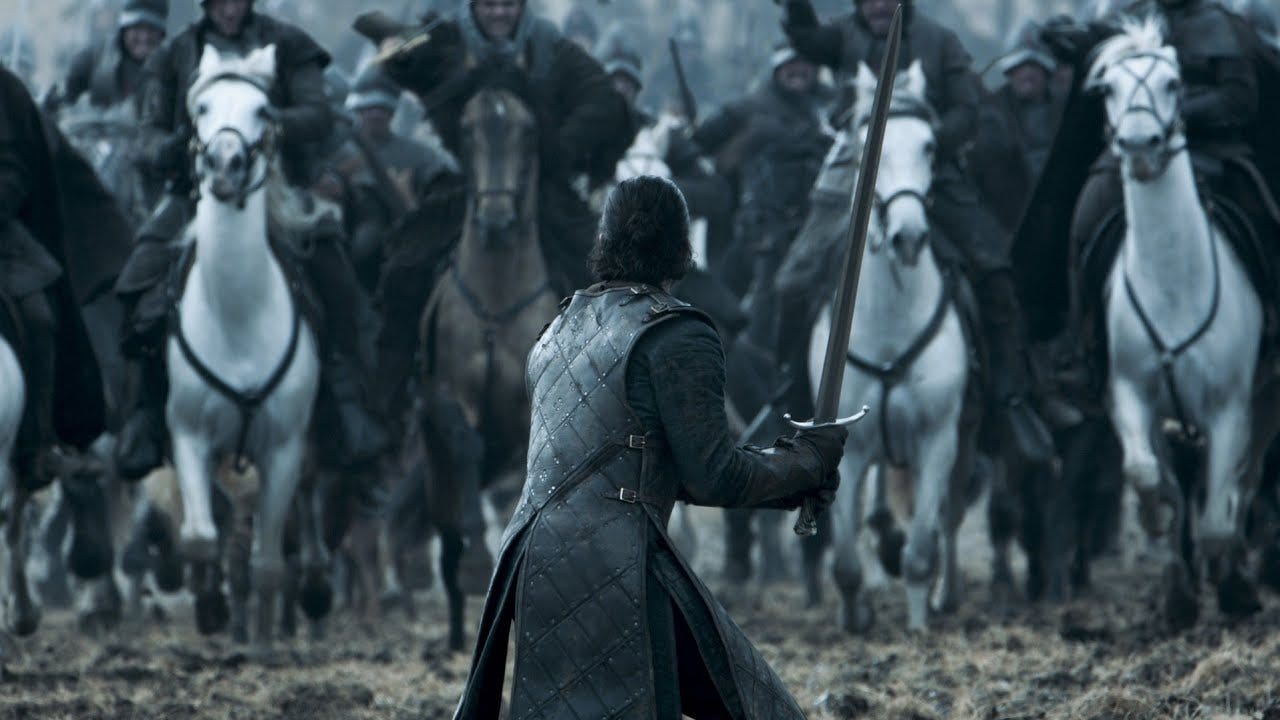 Game of Thrones - Battle of the Bastards ("untouchable" Jon ...