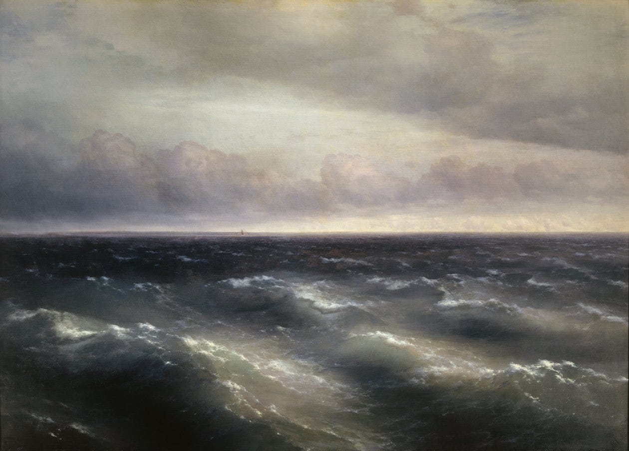 Black Sea (A Storm Begins to Unfold on the Black Sea)