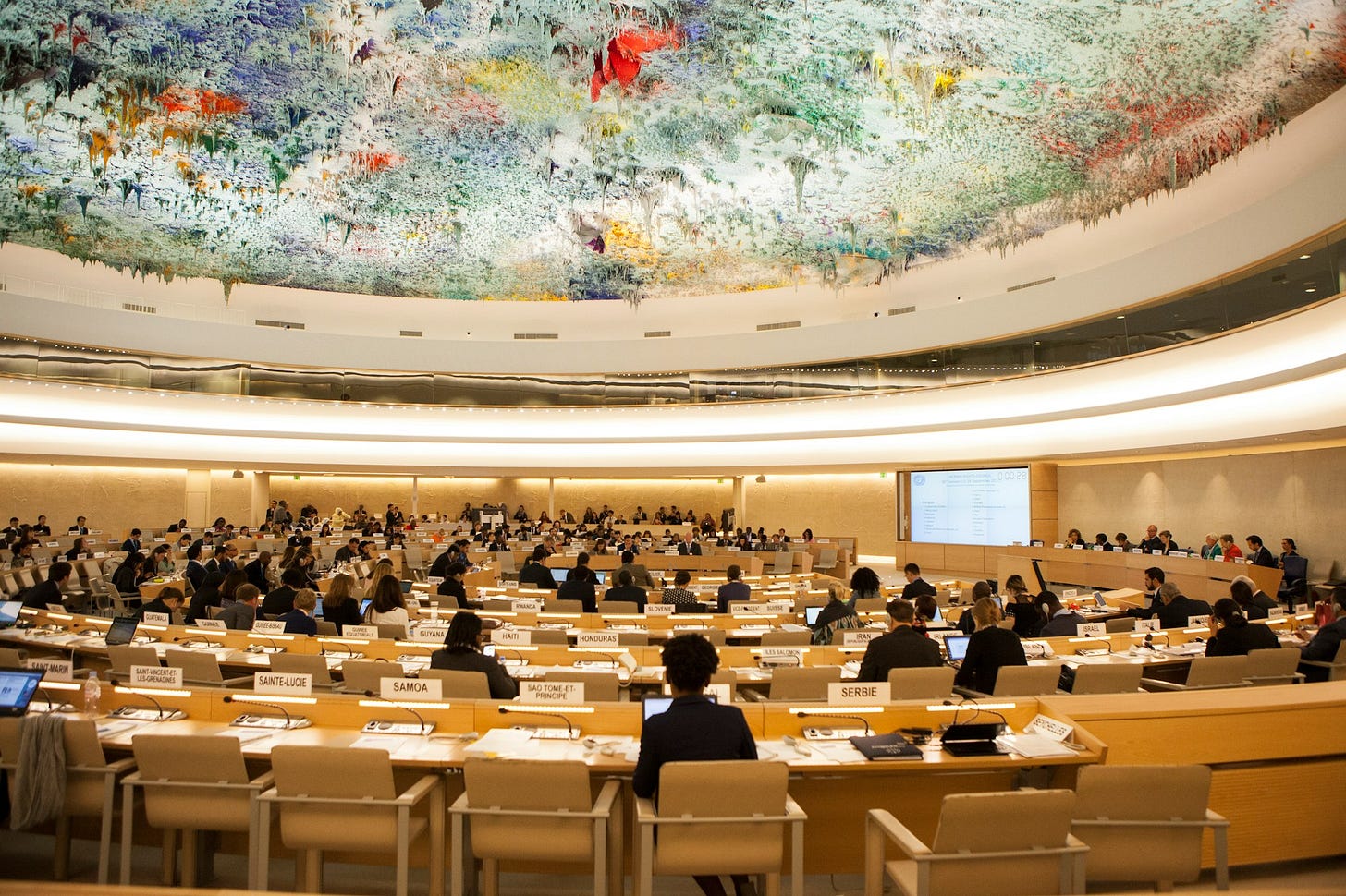 Geneva, Switzerland, UN session on human rights Geneva, Switzerland, UN session on human rights