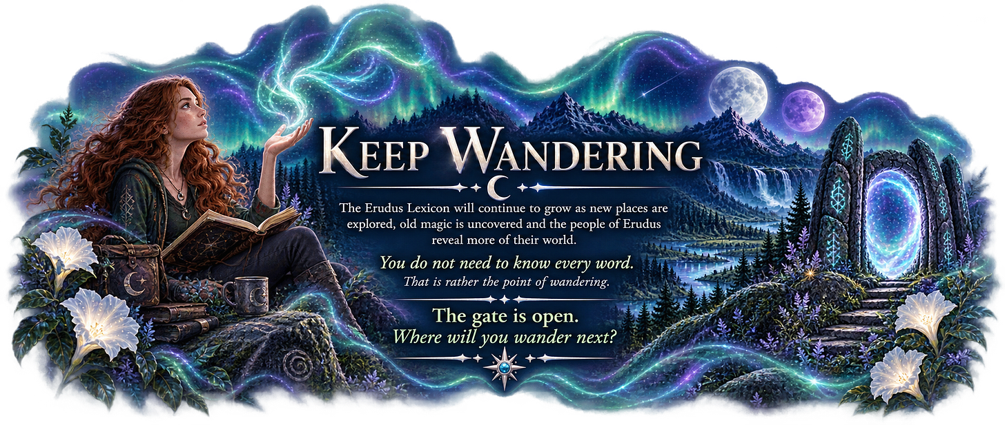 Keep Wanering - where will you wander next?