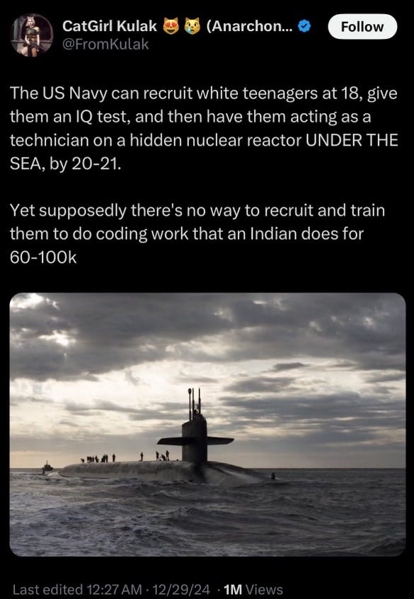 Everything and I mean everything you are being gaslit on H1B visas are BALD FACED LIES —the Program is a Total and Complete Scam Everything and I mean everything you are being gaslit on H1B visas are BALD FACED LIES —the Program is a Total and Complete Scam
