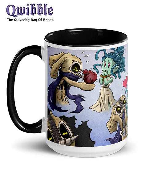 Qwibble Halloween Mugs