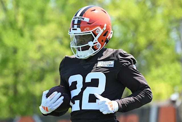 Browns vs. Panthers: Dylan Sampson's spotlight is just as big as Shedeur  Sanders' - Yahoo Sports