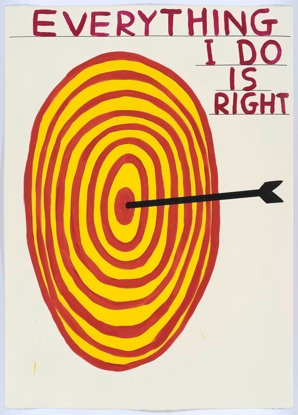Untitled (Everything I do), 2015 : David Shrigley : Artimage