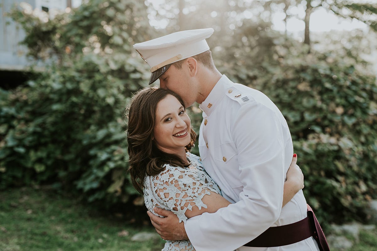 What to Wear for Engagement Photos - Engagement Photo Outfit Ideas - West Point Engagement Photos