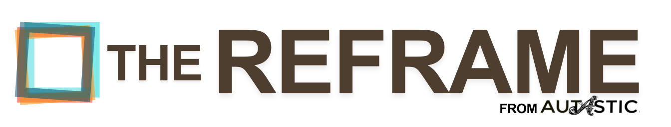 The Reframe logo and wordmark. The Autastic logo.