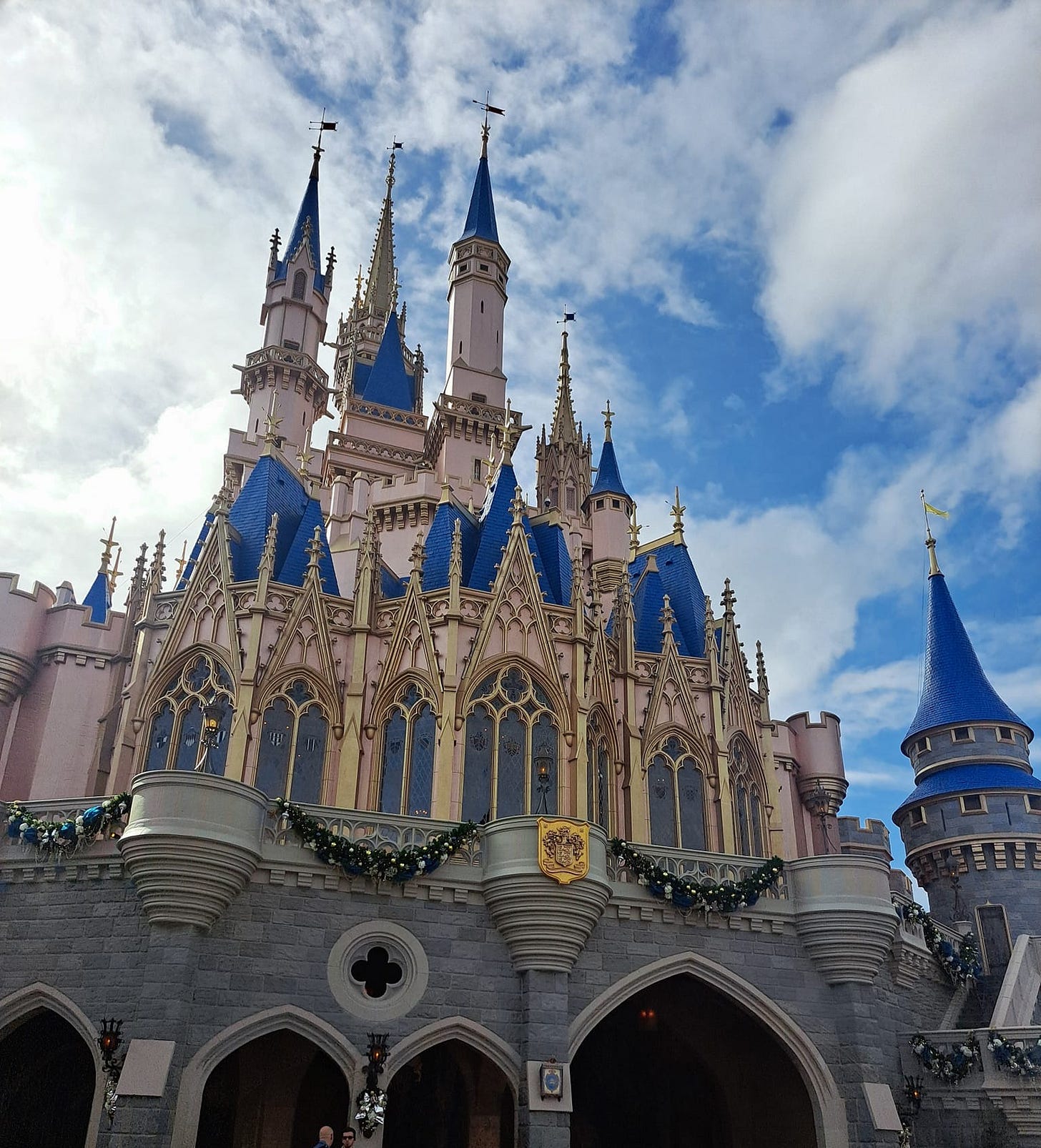 May be an image of 9 people and castle