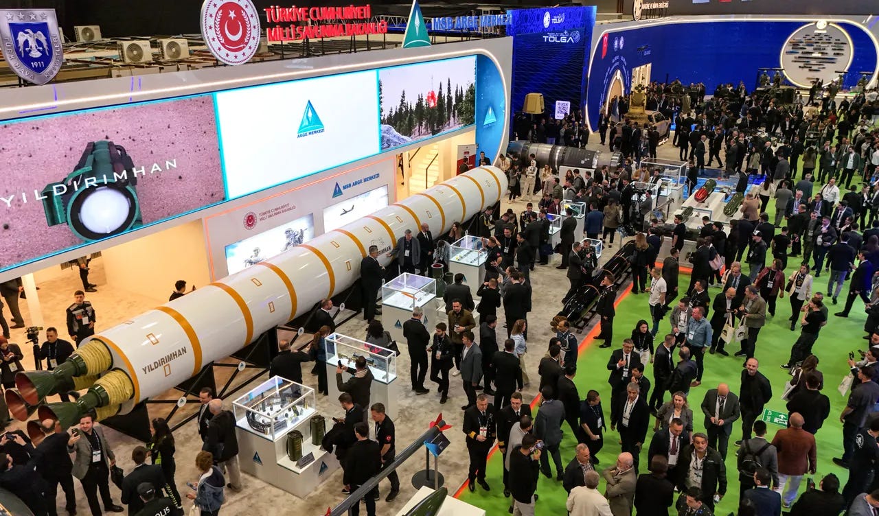 Turkish defence firms sign nearly $8B in export deals at SAHA 2026 expo