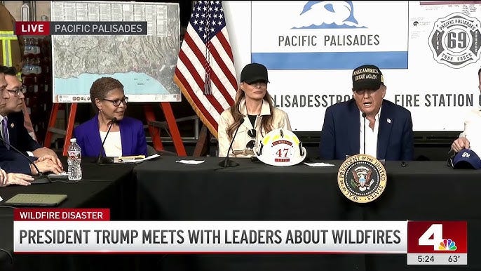 President Trump and Mayor Bass clash on rebuild policies