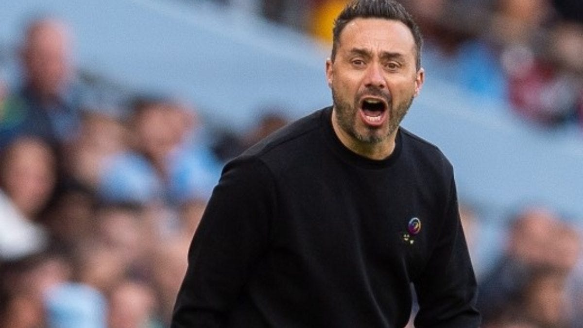 BBC Radio Sussex - BBC Radio Sussex Sport, REACTION: Albion boss Roberto De  Zerbi after 3-1 defeat at Manchester City