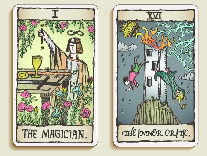 Could your Inner Critic be part of something more powerful? Your Magician? Could your Inner Critic be part of something more powerful? Your Magician?