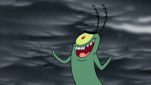 Sheldon J. Plankton, villano de Bob Esponja. Sheldon J. Plankton, villano de Bob Esponja.