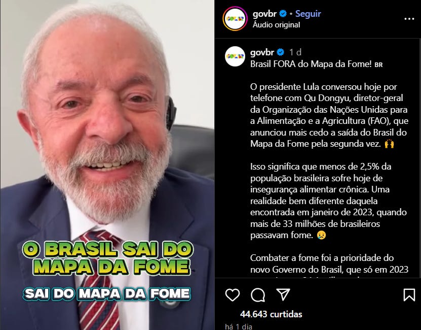 ‘Fim da Fome’: governo Lula distorce dados e ignora pandemia em narrativa contra Bolsonaro
