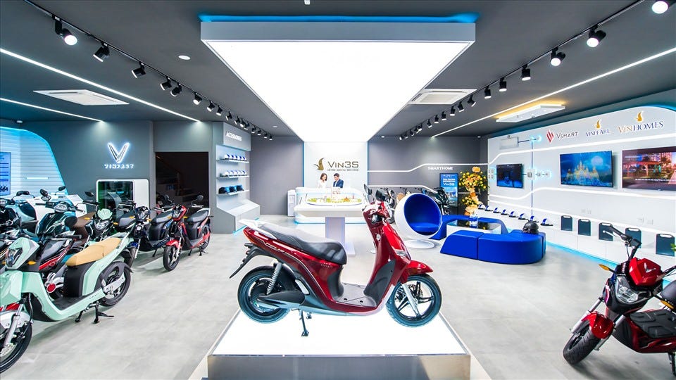 Khai trương 64 showroom xe máy điện Vinfast kết hợp trải nghiệm Vin3S