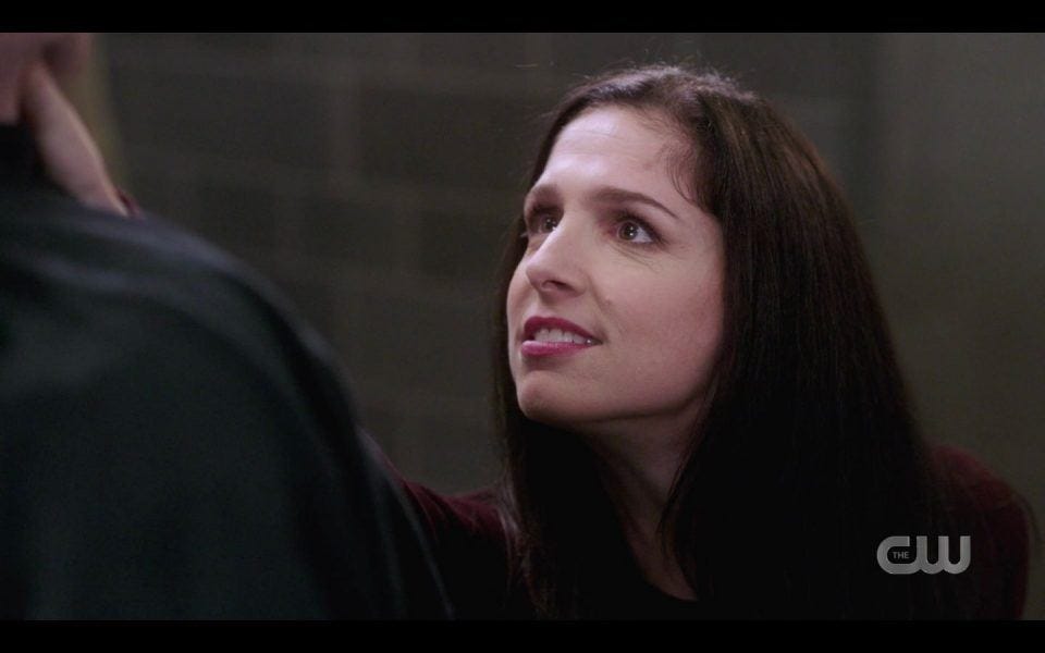 Eileen Shoshannah Stern choking Sergei to help Sam SPN Eileen Shoshannah Stern choking Sergei to help Sam SPN