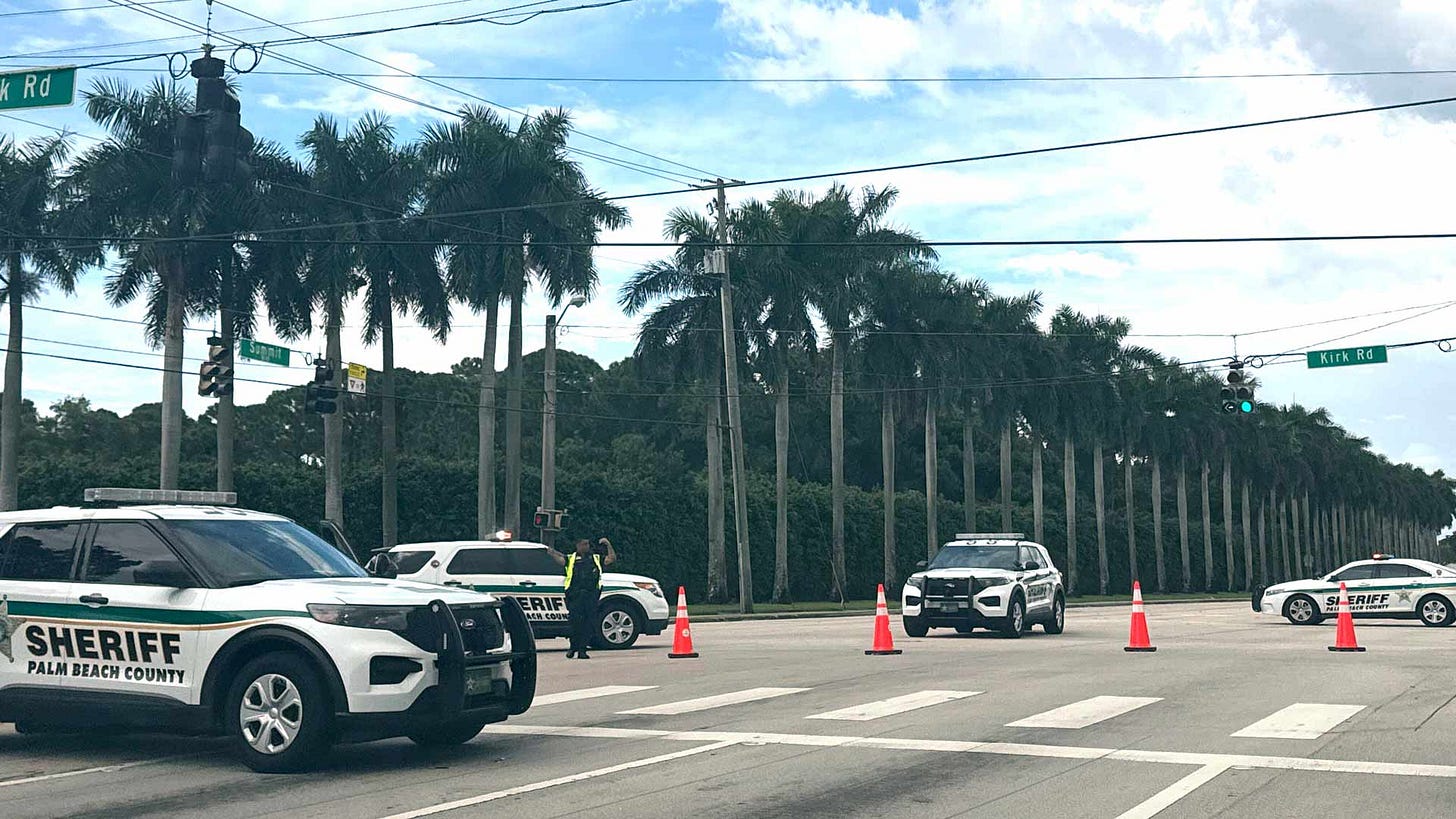 Trump was the subject of an apparent assassination attempt at his Florida  golf club, the FBI says - AZPM
