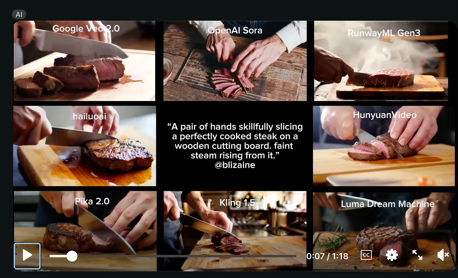a pair of hands slicing cooked steak
