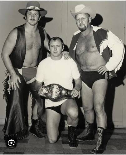 Terry Funk and Dory Funk wrestling legends