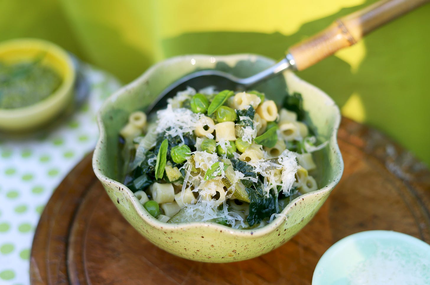 Minestrone Verde by Domenica Marchetti for Cook the Vineyard
