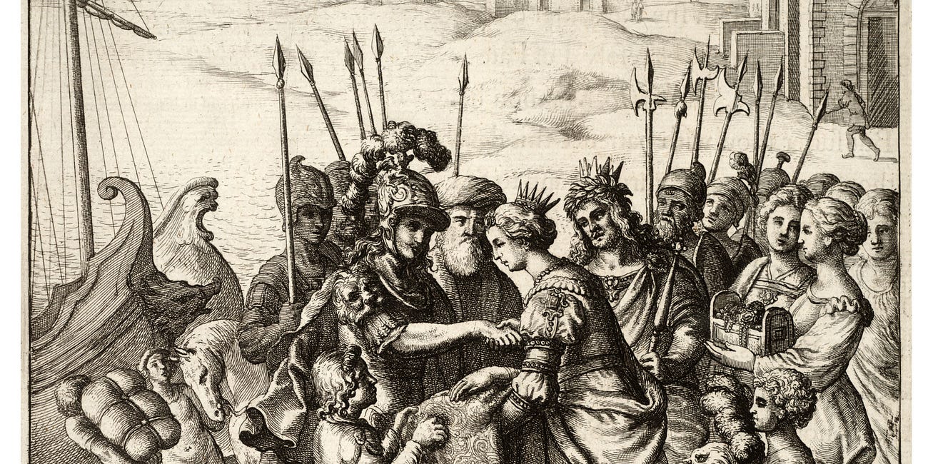 Andromache from Book 3 of the Aeneid