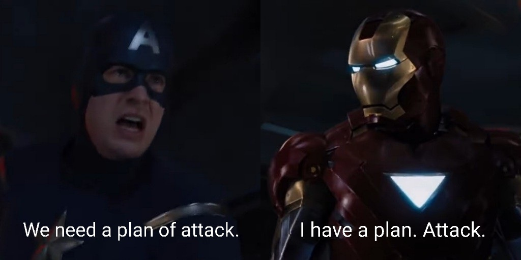 Paul Luckett | I Have A Plan. Attack.