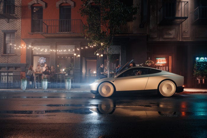 Tesla plans to start selling the self-driving Cybercab as early as 2026.