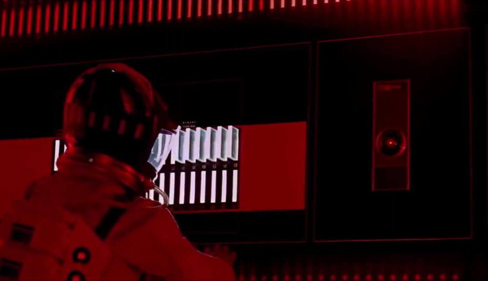 Screenshot from "2001: A Space Odyssey" (1968)