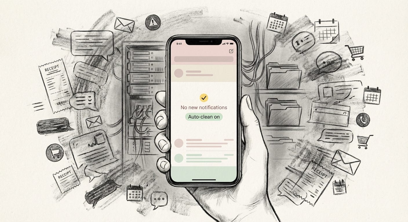Calm Screen, Heavy Archive