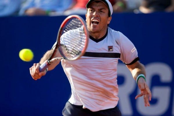 carlos berlocq loses to rafael nadal argentina open 2015 images carlos berlocq loses to rafael nadal argentina open 2015 images