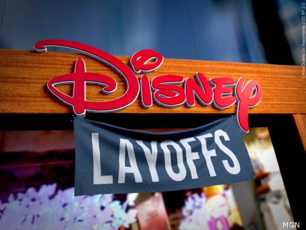 Disney lays off hundreds of employees across film, TV and other units - WDEF Disney lays off hundreds of employees across film, TV and other units - WDEF