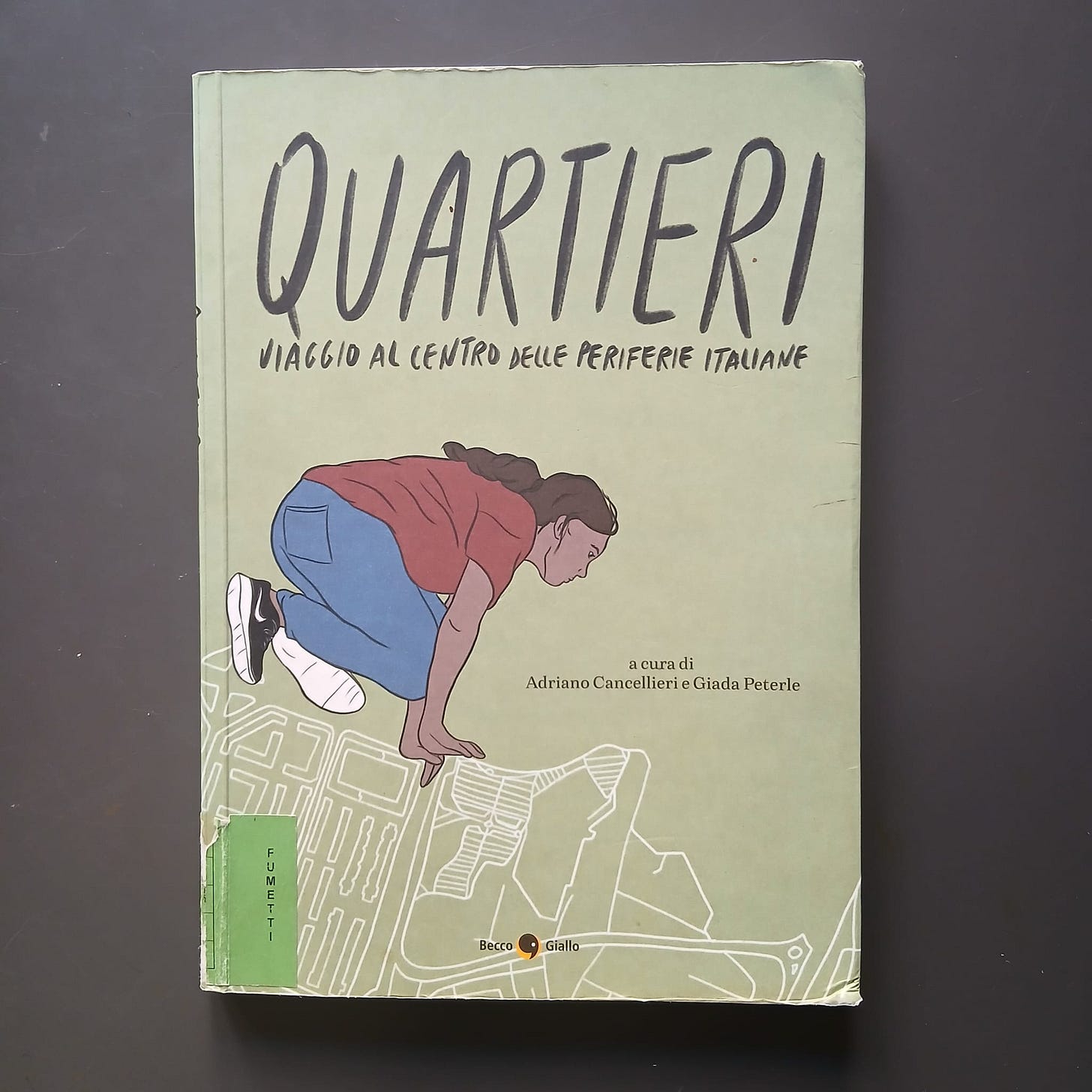 Quartieri. Viaggio al centro delle periferie italiane a cura di Adriano Cancellieri e Giada Peterle (BeccoGiallo, 2019) Quartieri. Viaggio al centro delle periferie italiane a cura di Adriano Cancellieri e Giada Peterle (BeccoGiallo, 2019)
