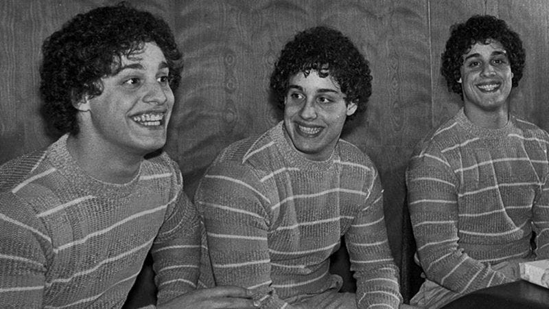 three identical strangers bobby shafran eddy galland and david kellman images three identical strangers bobby shafran eddy galland and david kellman images