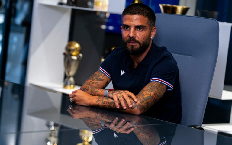 La missione di Insigne «Alla Samp per riportarla dove merita»
