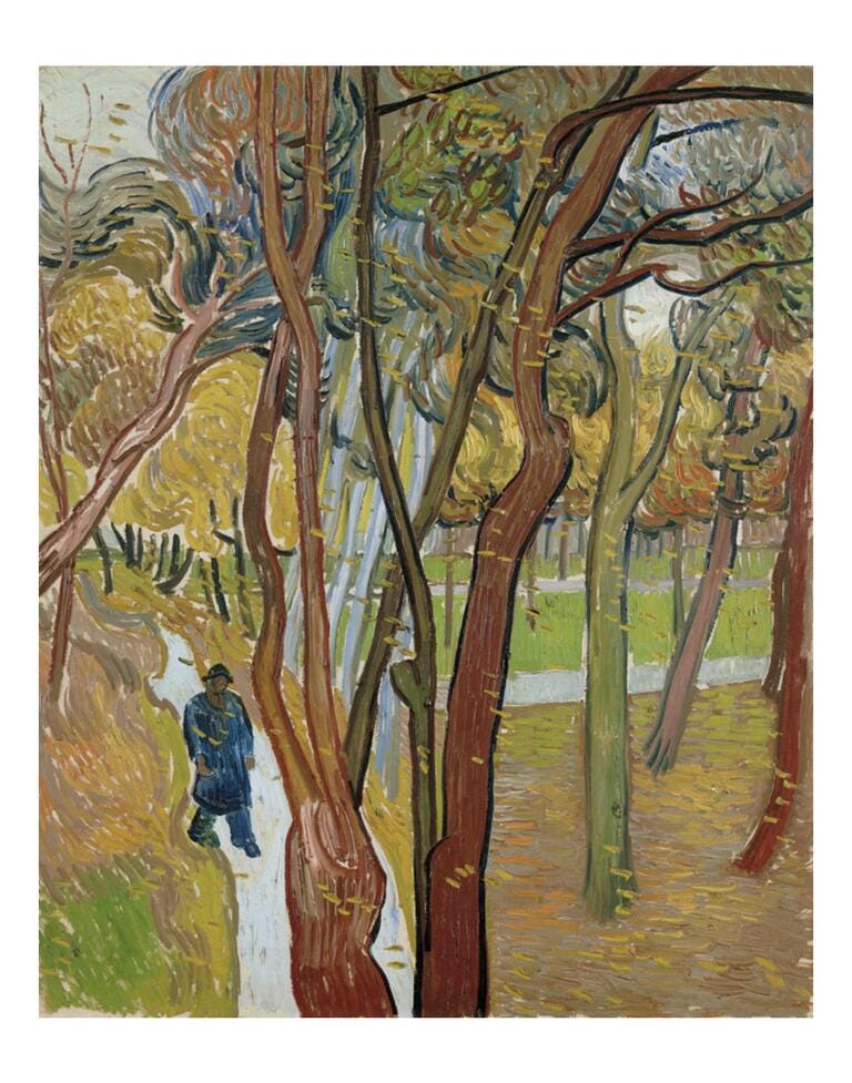 The Garden of Saint Paul's Hospital ('The fall of the leaves ...