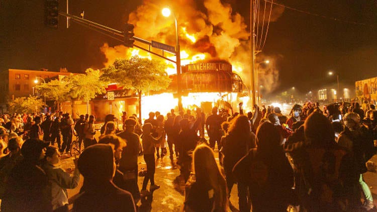 Protests over George Floyd's death spread across the nation