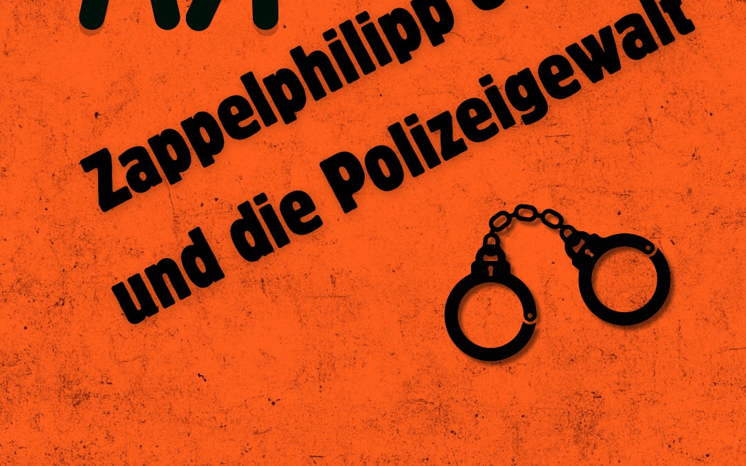 Zappelphilipp Omar und die Polizeigewalt