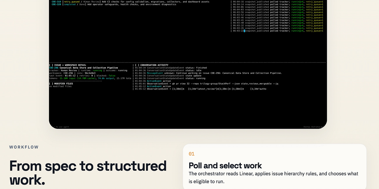 From Spec-Driven Work to Work Orchestration