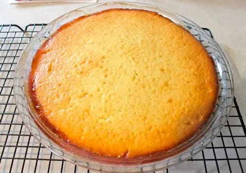 Finished cake
