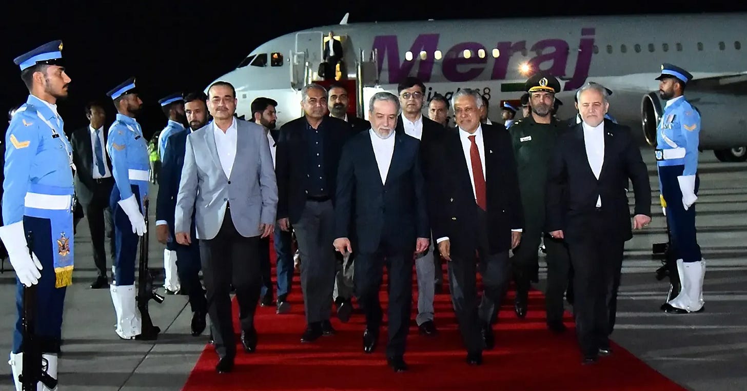 Iranian delegation led by FM Araghchi lands in Islamabad; US officials to  also arrive in Pakistan - DAWN.COM