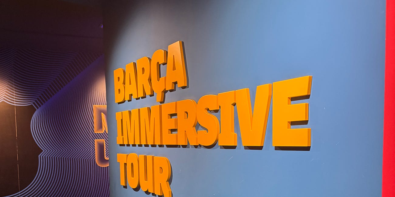 FC Barcelona Museum: A Showcase of immersive audiovisual technologies in modern exposition