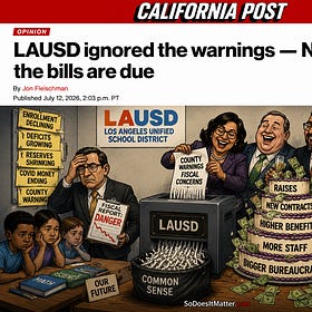 LAUSD Ignored the Warnings. Now the Bills Are Due.