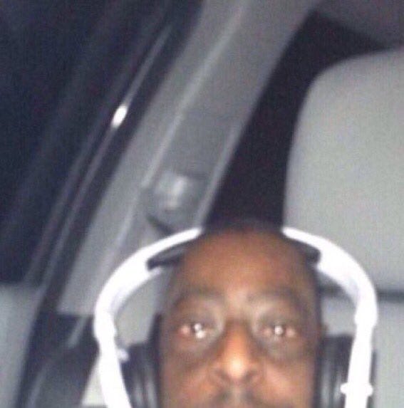 Crying with headphones on