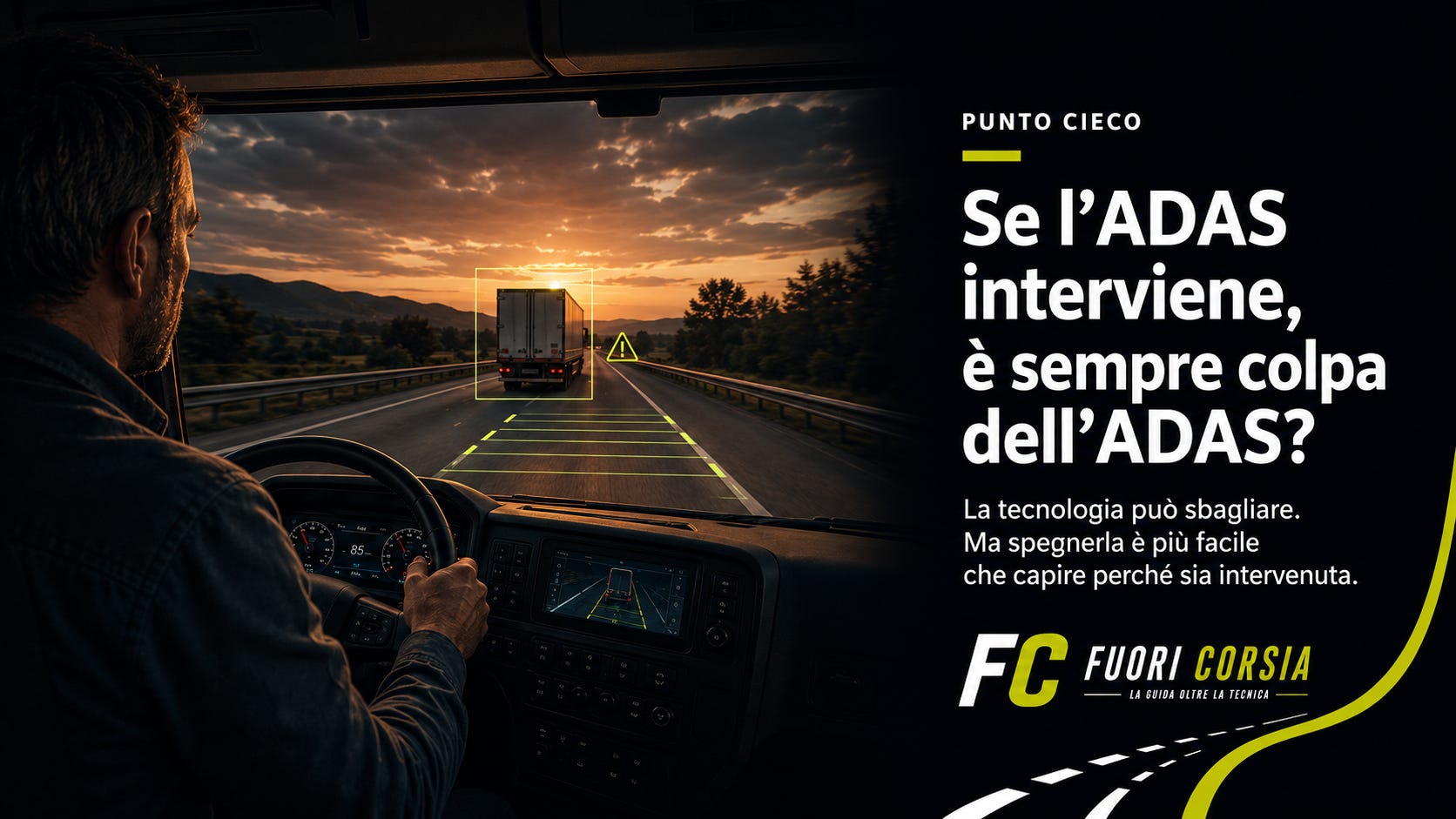 Se l’ADAS interviene, è sempre colpa dell’ADAS?