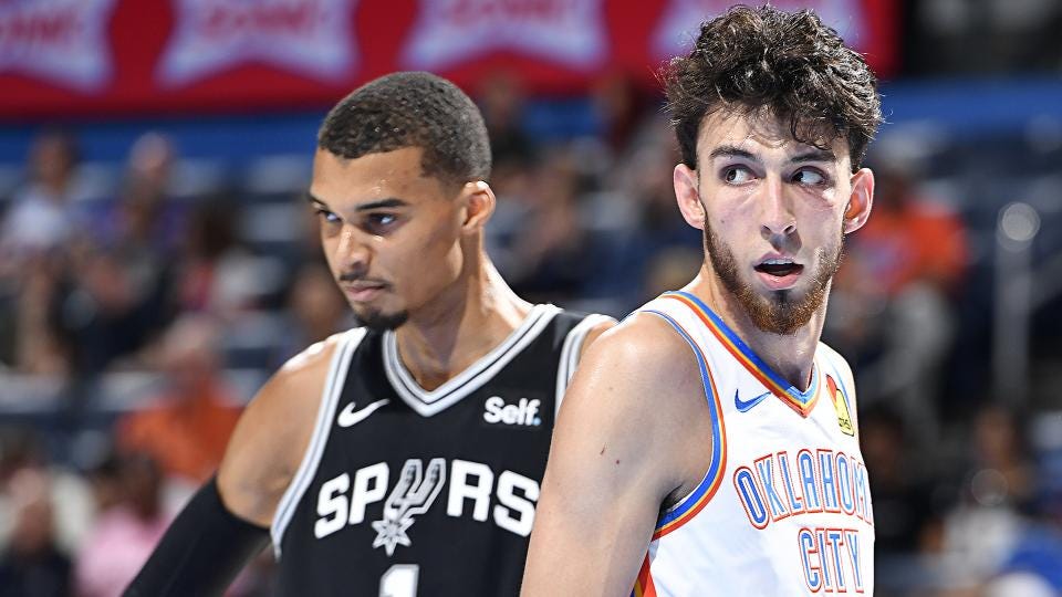 Victor Wembanyama, Chet Holmgren stats in preseason debut shows why the hype is real | Sporting News Victor Wembanyama, Chet Holmgren stats in preseason debut shows why the hype is real | Sporting News